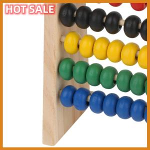 🔥🔥🔥dingdaocunz Mathematics Wooden Abacus Counter Educational Toys for 3-6 Years Old Children Hand-eye Coordination Train