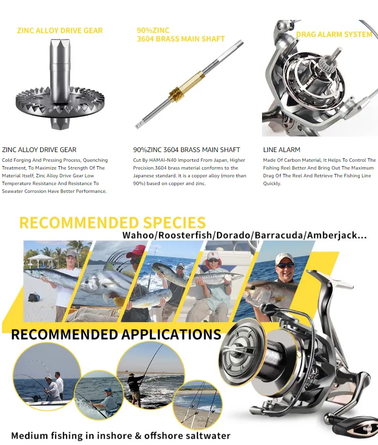 HAUT TON Spinning Reel 80009000100001200014000 - View #3