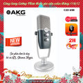 Micro Thu Âm AKG ARA C22-USB Condenser Podcast Livestream - Hàng Chính Hãng PGI. 