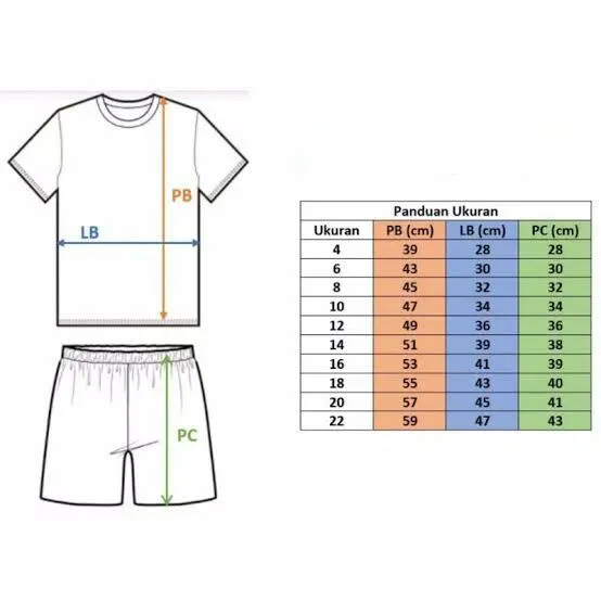 BAJU JERSEY SETELAN ANAK ANAK SIZE M-4XL NEW M/L/XL/XXL/3XL/4XL