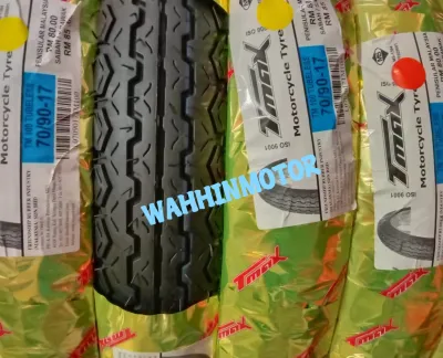 [ TMAX ] TAYAR TYRE TUBLELESS 70 / 90-17 80 / 90-17 TM100 ( Bunga TT )
