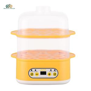 200W Electric Egg Cooker 12 Eggs Capacity Double Layer Multi-Function Cooker Auto Shut-Off for Meal Prep Apartment Office [Winnereco Lifestyle]