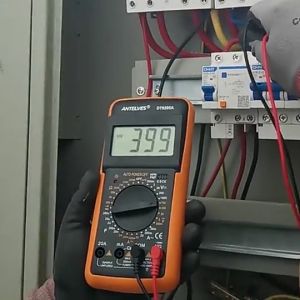 Tulip Home Furnishings Store Digital Multimeter Voltage Current Resistance Continuity Auto Range Lcd Display Fuse Protection Home Electrical Tool
