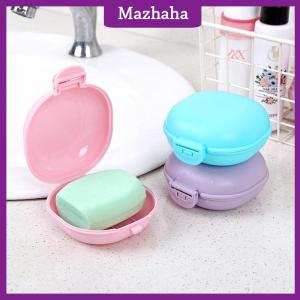 Mazhaha Bathroom Dish Plate Case Home Shower Travel Hiking Holder Container Soap Box
