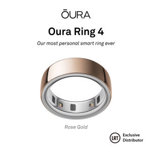 Oura Ring 4 Health & Fitness Tracker Smart Ring Rose Gold- 100m Water Resistant 24/7 Monitoring Sleep Stress Tracking Heart Rate Blood Oxygen Activity Womens Health