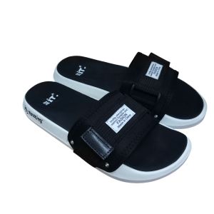 Alfa - Fashion 01 Distro Sol Putih - Pria Kekinian / sendal selop pria terbaru