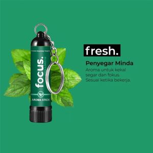 Natural Herb Inhaler | Aroma Terapi Poket 4-in-1 | Mood Booster Fokus Calming Sleep Aid