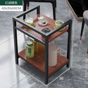 Mahjong Table Tea Table Tea Stand Double-Layer round Chess Room Dedicated Ashtray Tea Table Mahjong Table Side Table Small Tea Table