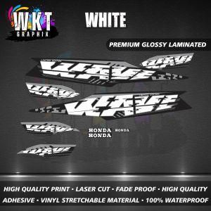 HONDA WAVE 100 LIMITED EDITION V1 DECALS (WATERPROOF LAMINATED FADE PROOF)