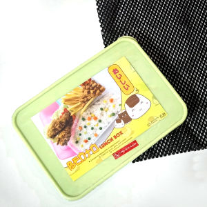 Kotak makan plastik bento wadah makanan kotak bekal jumbo lunch box besar untuk anak dan dewasa