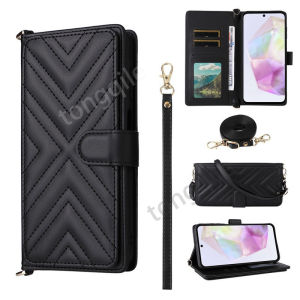 Flip Case For Redmi Note 17 Pro Max Note17 ProMax 5G 4G Xiaomi 2026 Leather Phone Cover Casing Card Slot Wallet Stand Holder Soft TPU Edge Shockproof Bumper Lanyard Cross Rope