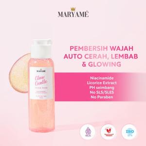 Maryame Beautee Glow Gentle Face Facial Wash Non SLS Sabun Pembersih Muka Pelembab Mencerahkan Wajah