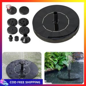 1.2W Solar Fountain No Battery Solar Bird Bath Fountain Pump Solar Fountain Pump for Bird Bath Garden Pond Pool Outdoor