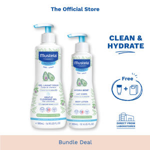 Mustela Clean and Hydrate for Normal Skin [+Free Samples] (exp: 11/2027) updated 30/09/25
