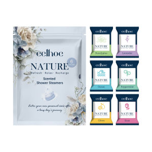 Eelhoe Shower Steamers Aromatherapy Tablets Natural Ingredients Long-lasting Fragrance Scented Shower Steamers Aromatherapy Tablets Relaxing Relieve Stress Shower Tablets Nighttime Bath Tablet Easy to Dissolve