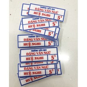 Logo Bảng Tên Trường Học-Hình in áo ủi nhiệt bằng bàn ủi-bàn là tại nhà rất đẹp-Không bong chóc khi giặt[IN LOGO THEO YÊU CẦU INBOX-NHẮN TIN GỦI HÌNH QUA SHOP] công nghệ in pet chuyển nhiệt- ủi trực tiếp lên áo-OCEAN.CLO-LUCK