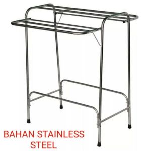 jemuran baju stainless lipat pakaian/jemuran handuk stainless