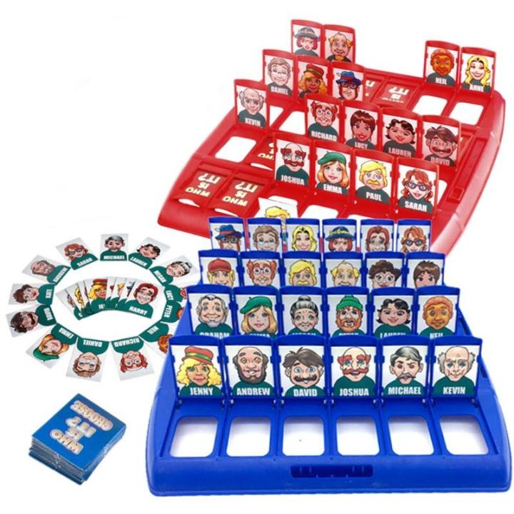 Gues s Who Is It Classic Board Game Funny Family Guessing Games Kids Children Toy Gift Lazada Singapore