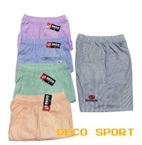 PAKET 3pcs Celana Pendek Pria/Wanita/Celana Kolor Pria/GARIS/Kolor/ Remaja Dewasa/Bahan katun