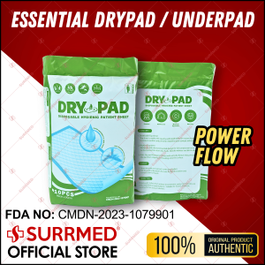 SURRMED Disposable Adult Underpads | Absorbent Dry Sheets for Bed Protection & Incontinence