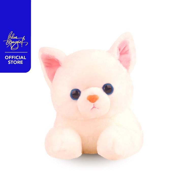 Husky stuffed store toy blue magic