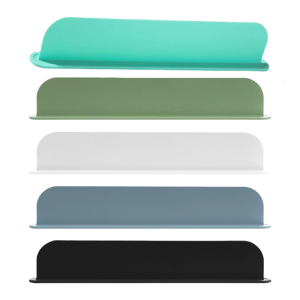 Kitchen Sink Water Barrier Silicone Sink Splashes Guard Splashes Protector Dish Washing Baffles Board With Suction Cup