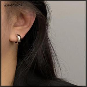 [COD] WANGDANDA ที่หนีบหูแบบเรียบง่าย1คู่ต่างหูคลิปหนีบแบบไม่ต้องเจาะสำหรับผู้หญิงเด็กผู้หญิงเครื่องประดับของขวัญ