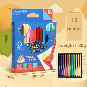 12/18/24 Colors Crayons Painting Safe Non-Toxic Not Dirty Hand Drawing Art Supplier Coloring Set