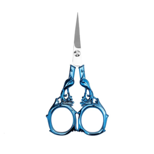 Portable Antique Design Stainless Steel Craft Scissors Shears Precise Cutting For Embroidery Thread And Home Decoration