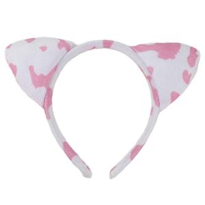 Soft and Stretchy Cartoon Cow Horn Headband Fun and Unique Headpiece for Kids Teens and Cute Style Enthusiasts