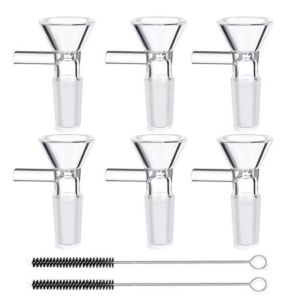 6Pcs Frosted Opening Glass Filter Funnel Compact Mini Triangular Suction Filter Funnel Easy Clean Anti-Drip Taper Sand Funnel Transferring Liquids