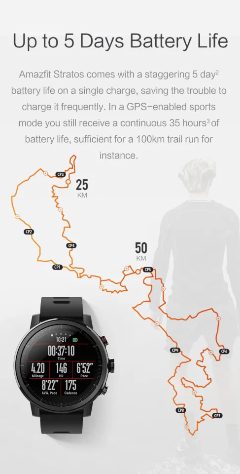 Amazfit stratos xiaomi best sale