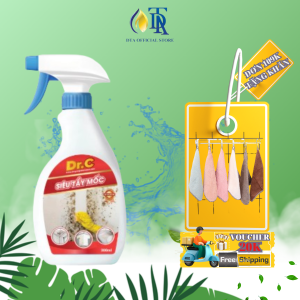 Tẩy Mốc Quần ÁoTẩy Mốc TườngTẩy Mốc Gioăng Cao Su Máy GiặtTẩy Mốc Nệm Gối Siêu SạchTẩy Khe Cửa Ố Đen Dr.C 300ml