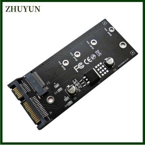 ZHUYUN Thẻ mở rộng bộ chuyển đổi M.2 NGFF SSD sang M.2 sata 3 Raiser M.2 sang SATA B + M