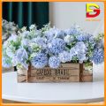 Lẵng Hoa Để Bàn Hoa Trang Trí Bàn Trà Phòng Khách Hội Nghị Nhiều Mẫu Cắm Sẵn Dài 28cm DG-115. 