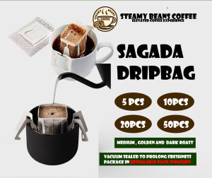 Sagada Arabica Drip Bags Newly Roasted Ground Coffee
