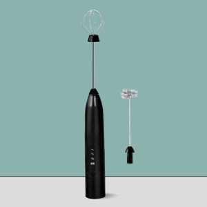 Hand Mixer Mini 2 in 1 Pengocok Telur Whisk Milk Frother USB Charge - HMW1