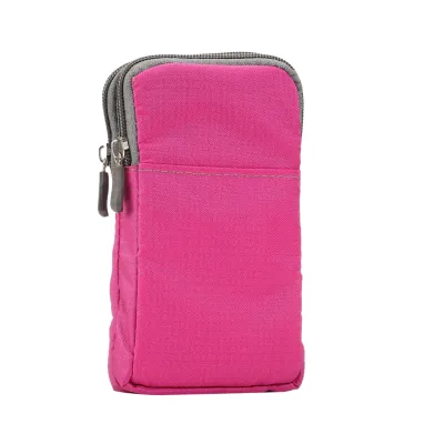 6.0inch Run Sport Hiking Belt Clip Waist Pack Casual Mobile Phone Purse Wallet Bag Nylon for IPhone 12 11 XS MAX XR 7 8 Plus