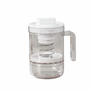 MKEB MALL With Lid Greek Yogurt Strainer Reusable Thick Creamy Cheese Yogurt Filter Cooking Tool Self-made Whey Separator Cheese