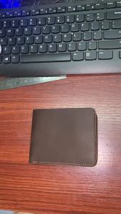 AE Mens Wallet Vintage Genuine Leather Crazy Horse Cowhide Simple Horizontal Wallet Direct ·