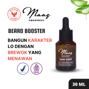 Beard Serum / Serum Brewok Maaz Grooming dengan Redensyl lebih baik dari Minoxidil tanpa iritasi kulit