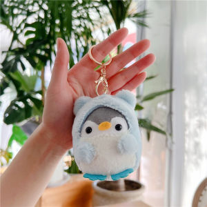 Gantungan Kunci Boneka Penguin Keychain Pinguin Plush Hadiah Bagcharm Penguin Mini Cute