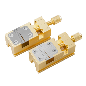 Portable Precise Watch Benches Vices Thread Adjustment Antislip Collet Tightening Tool Stable Copper Watch Head Holder