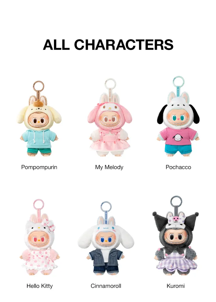 POP MART THE MONSTERS × Sanrio Characters Series-Vinyl Plush