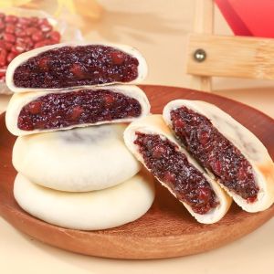 Bánh Đậu Đỏ Gạo Lứt Hương Vị Thơm Ngon Bánh Mềm Mại Nhân Gạo Lứt Ngọt Nhẹ Thực Phẩm Ăn Kiêng Lành Mạnh