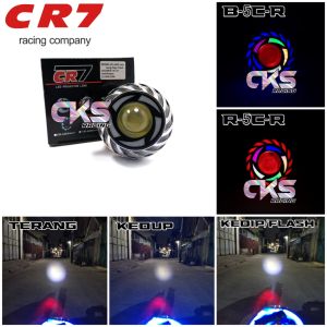 Lampu Depan LED Proyektor & Kipas Rainbow Headlamp Motor: Pilihan Terbaik