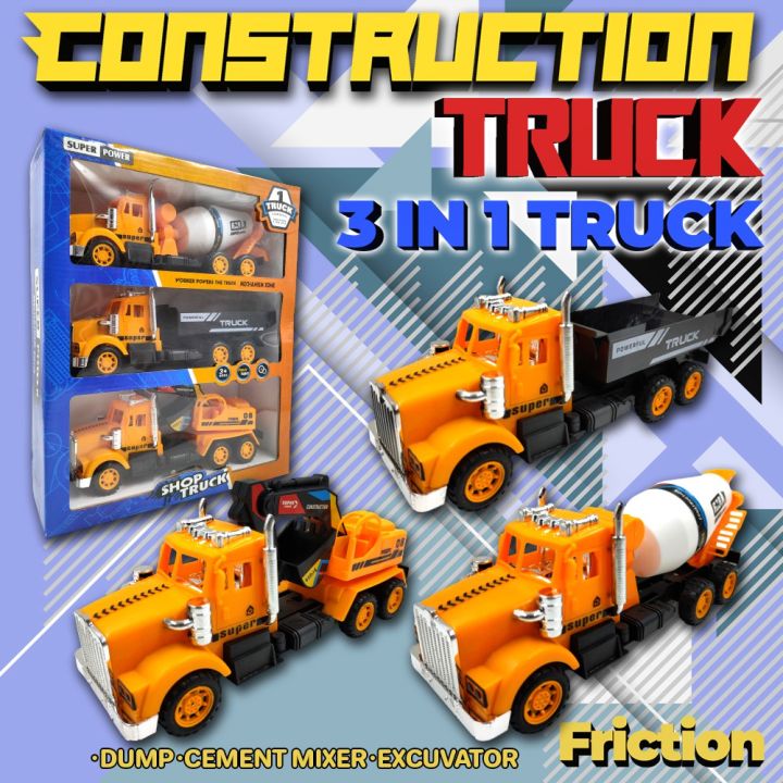 IN Working Machine Friction Construction Truck Style Truck
