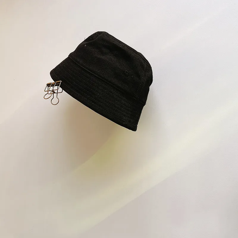 Solid Color Baby Bucket Hat Soft Brim Boys Girls Sun Hat Summer