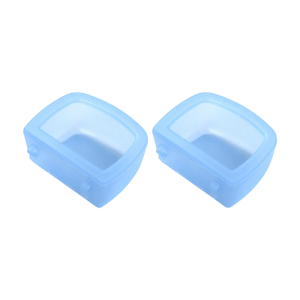 MultiFunctional Dog Water Container Spillproof Cage Mountable Ergonomic Plastic Water Bowl For Indoor Crate Use 2PCS