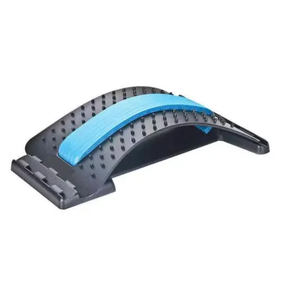 Massager Magic Back Support Spine Stretcher Lumbar Support Muscle Relief Chiropractic Straightener